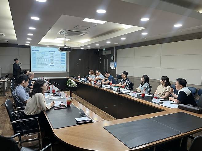 지난 26일 경북테크노파크가 본원 세미나실에서 '경북지역 투·융자협의회'를 열고 있다. ⓒ경북테크노파크
