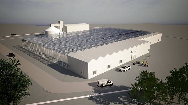 ▲ 지방소멸 대응 특화 사업으로 인천 옹진군 영흥면에 들어서는 청년 스마트팜 조감도. /사진제공=인천시