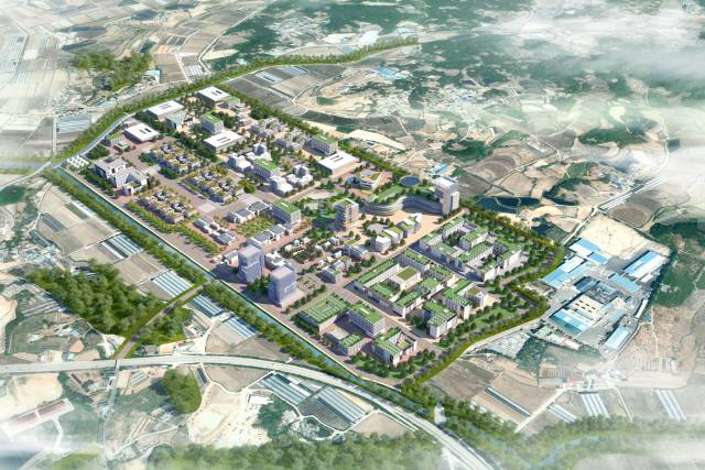 ▲국가국방산업단지 조감도