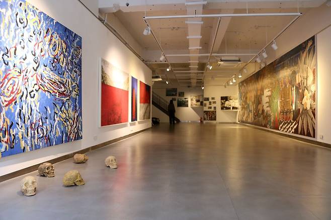 기획전 '2025 달빛연대프로젝트@광주: 코발트'가 열리는 광주 동구 은암미술관 전경. 은암미술관 제공