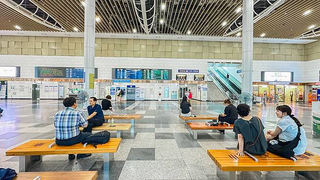 울산 태화강역.