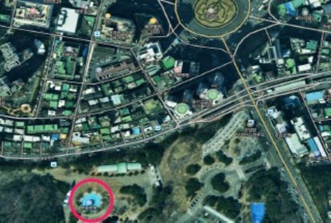 울산대공원 동문 공업탑 이전 후보지. 울산연구원 심포지엄 자료