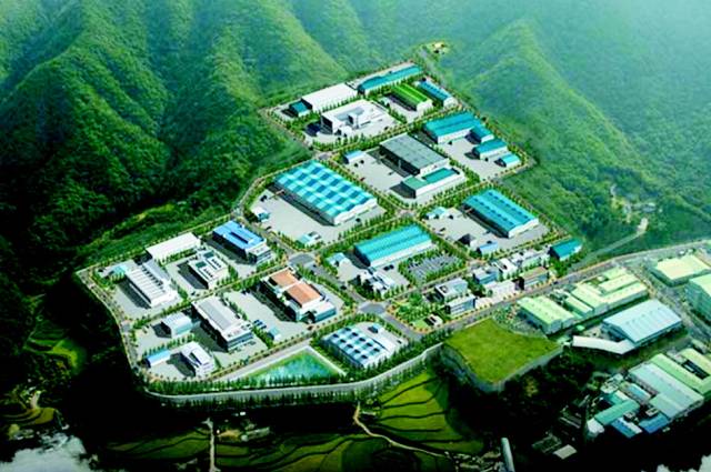 경남 양산 덕계일반산업단지 전경. 규슈종합건설 제공
