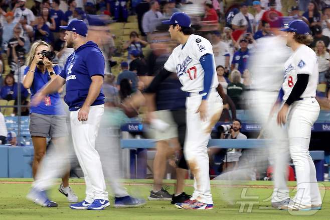 내셔널리그 서부지구 선두 LA 다저스는 샌디에이고 파드리스와 격차가 2.5경기로 벌어졌다. ⓒ AFP=뉴스1