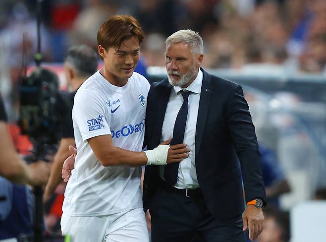 독일 분데스리가 이적이 무산된 벨기에 주필러리그 헹크의 오현규. 사진 | 로이터연합뉴스