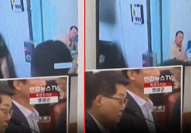 ‘윤석열 전 대통령 구치소 영상’이라며 온라인 상에 유포된 영상. [온라인 커뮤니티 캡처]