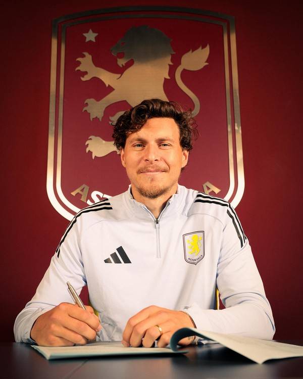 빅토르 린델뢰프(애스턴빌라). 애스턴빌라 X 캡처