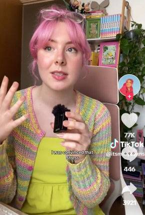 영국에 사는 밀리 에반스(Milly Evans)는​ ‘멀티태스킹’을 멈추자 만성 스트레스로 시달리던 삶이 달라졌다고 밝혔다./사진=데일리메일 캡처