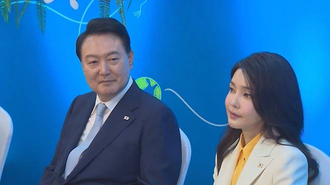 윤석열 前 대통령과 부인 김건희 여사