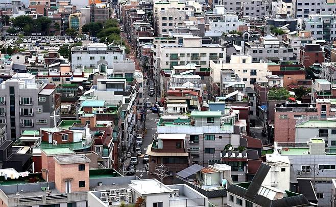 서울의 한 빌라 밀집 지역 사진=뉴스1