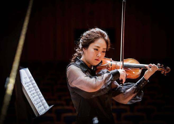 바이올리니스트 이지혜. ⓒ 금호문화재단