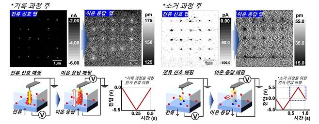 C-AFM과 ESM 기법 연계 국부 전도도와 산소 결합 농도 변화 관계 분석. KAIST