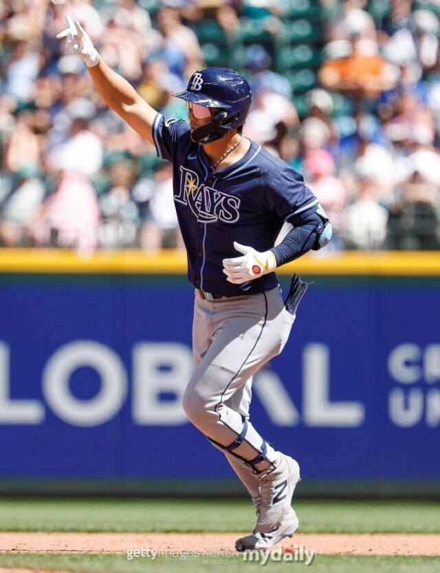 탬파베이 레이스 시절의 김하성./게티이미지코리아