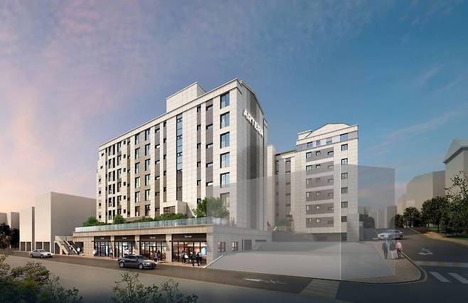 [서울=뉴시스] 금호건설 '도곡 아테라' 투시도. (사진=금호건설 제공) 2025.08.27. photo@newsis.com *재판매 및 DB 금지