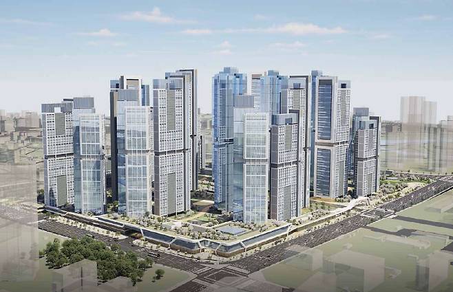 새 은마 아파트 조감도. 서울시 제공