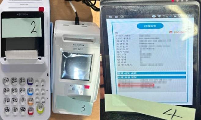 압수물 사진. 서울경찰청 광역수사단 제공