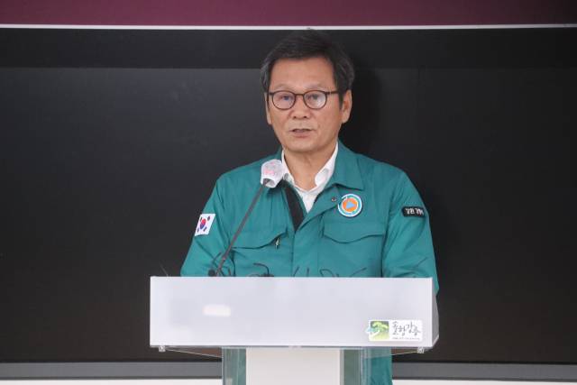 김홍규 강릉시장.연합뉴스