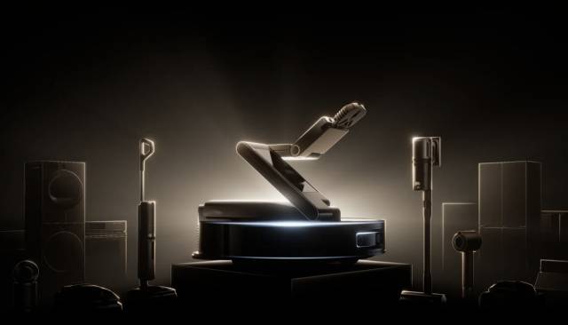 중국 드리미가 5일(현지시간) 독일 베를린에서 열리는 유럽 최대 가전전시회 IFA 2025에서 선보일 로봇 팔이 달린 로봇청소기 신제품.사진=드리미