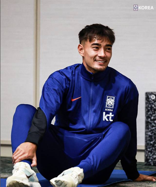 옌스 카스트로프. /사진=대한축구협회 SNS