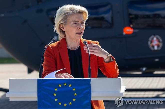 EU 집행위원장 [AP 연합뉴스. 재판매 및 DB 금지]