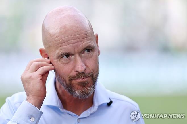 레버쿠젠 사령탑에서 경질된 에릭 텐하흐 감독 [EPA=연합뉴스 자료사진]