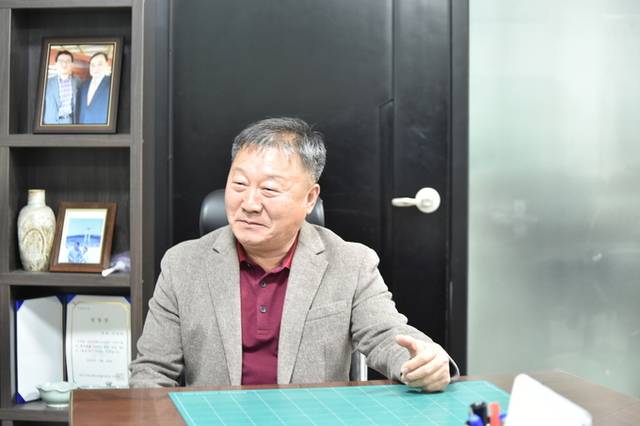 ▲ 정상화 한국양봉협회 경주시지부장