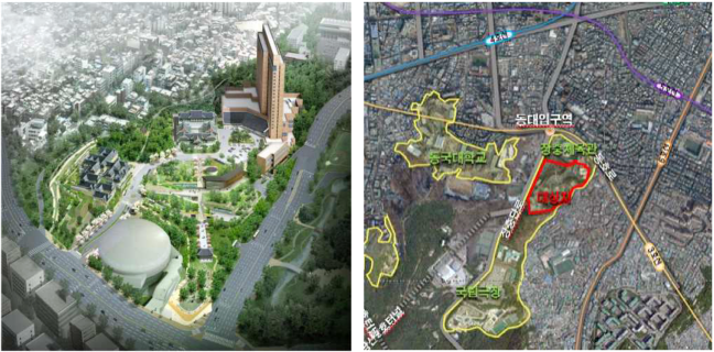 2016년 서울시 도시계획위원회를 통과한 호텔신라의 전통호텔 건립 계획. / 사진=서울시