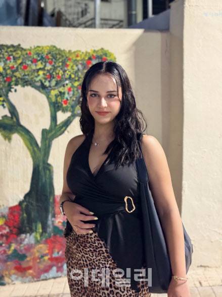 아티나 니콜로글루(25)씨. (사진=정윤지 기자)