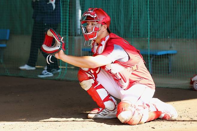 SSG가 9월 확대 엔트리를 통해 신인 포수 이율예를 1군에 등록했다. 사진 | SSG 랜더스