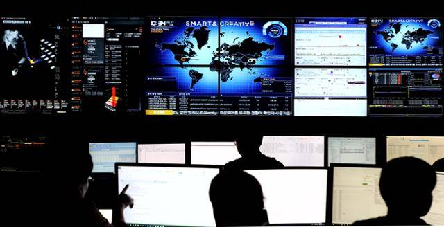 한화시스템 데이터센터 통합관제실 예상 이미지. 한화시스템 제공