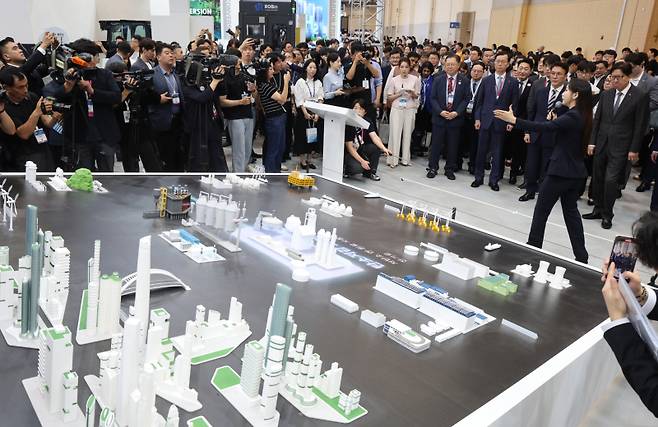 벡스코서 열린 2025 기후산업국제박람회.연합뉴스