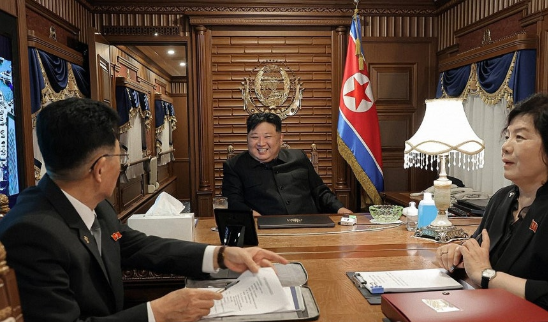 김정은 북한 국무위원장이 중국 전승절 80주년 기념행사에 참석하기 위해 1일 전용열차로 출발했다. (사진=연합뉴스)