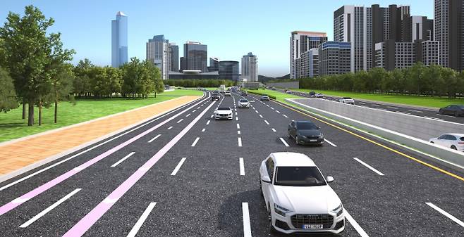 과천 대공원 지하차도 조감도. /사진제공=과천시