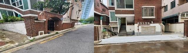 내집주차장 조성 사업. 은평구청 제공