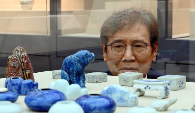 이상준 더 프리마 회장은 “우리 도자기를 보면 볼수록 경이로운 매력에 빠져든다”고 했다. 곽성호 기자