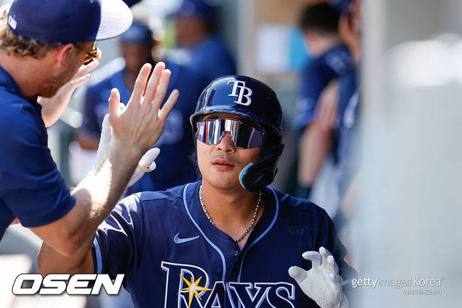 [사진] 탬파베이 레이스 시절 김하성. ⓒGettyimages(무단전재 및 재배포 금지)