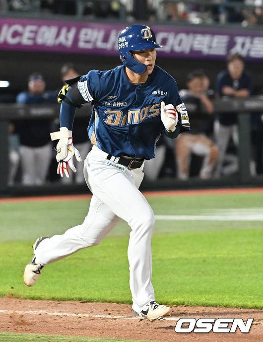 [OSEN=부산, 이석우 기자]  NC 다이노스 홍종표 128 2025.07.30 / foto0307@osen.co.kr