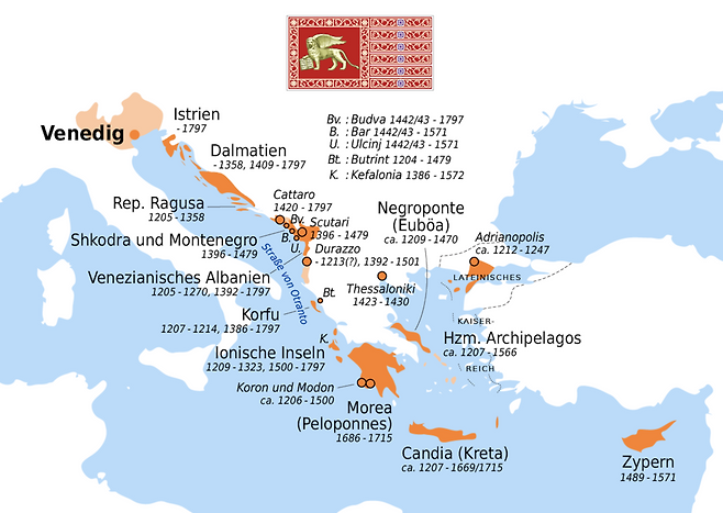 베네치아 공화국은 1000~1797년 동안 이스트리아, 달마티아, 이오니아 제도, 크레타 등 지중해 해외 영토를 포함한 해상 제국이었다. 사진제공|크로아티아관광청/CNTB