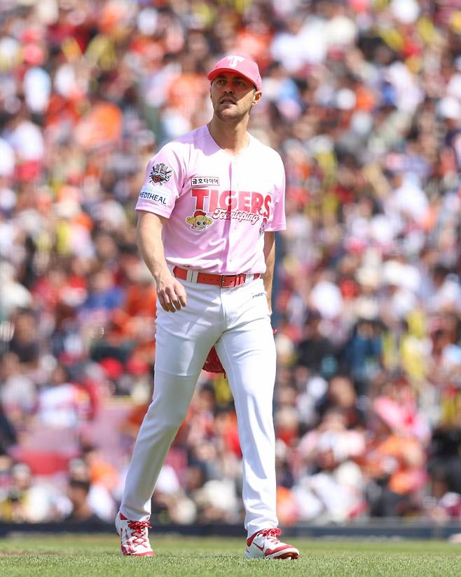 KIA 타이거즈 에이스 제임스 네일. /사진=KIA 타이거즈 제공