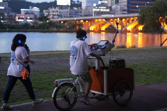 지난해 열린 '사운드 리버 페스티벌' 모습. 경남일보DB
