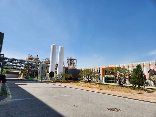 경북 상주 소재 2차전지 선도기업 SK머티리얼즈그룹포틴 전경. <SK머티리얼즈그룹포틴>