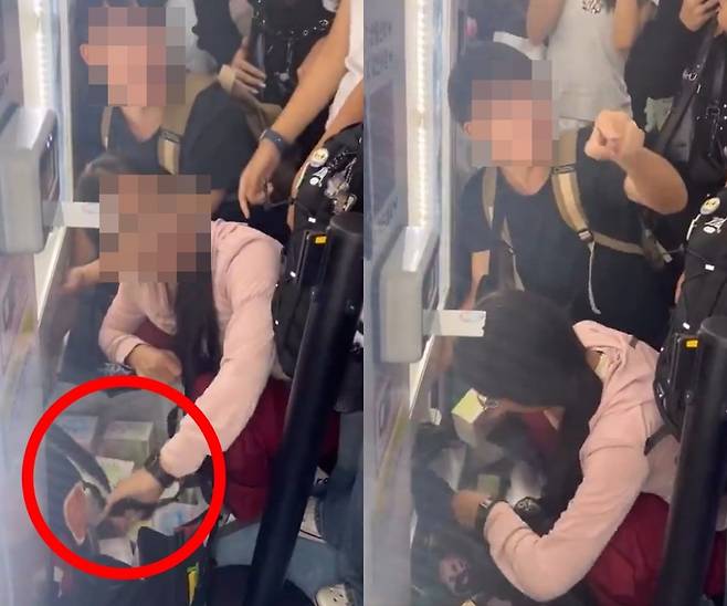 NCT 위시 팝업스토어에서 중국인 업자로 추정되는 방문객이 굿즈를 대량 구매해 논란이 일었다. 일각에선 되팔이 상인 ‘황니우’ 가능성이 제기됐다. 사진=X 갈무리