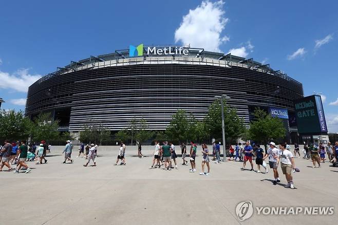 2026 북중미 월드컵 결승전 치러질 메트라이프 스타디움.연합뉴스