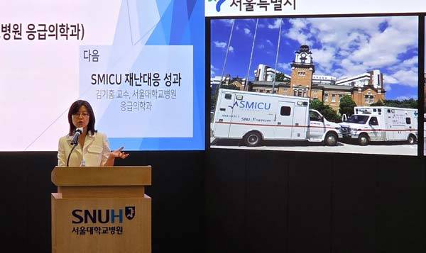 서울 중증 환자 공공 이송 센터​(SMICU) 노영선 센터장/사진=이해림 기자