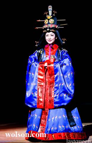 오페라 ‘더 라스트 퀸’ 중 이방자 여사의 역할을 맡은 전월선. 사진 전월선 제공