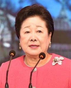 한학자 총재. 자료사진