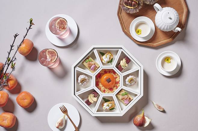 The 22 Namdaemun Bakery's afternoon teaset [COURTYARD SEOUL NAMDAMUN]