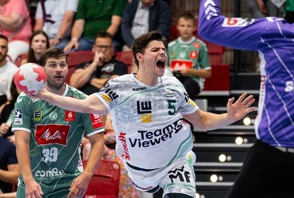 사진 2025/26 DAIKIN 남자 핸드볼 분데스리가 괴핑엔과 민덴의 경기 모습, 사진 출처=괴핑엔