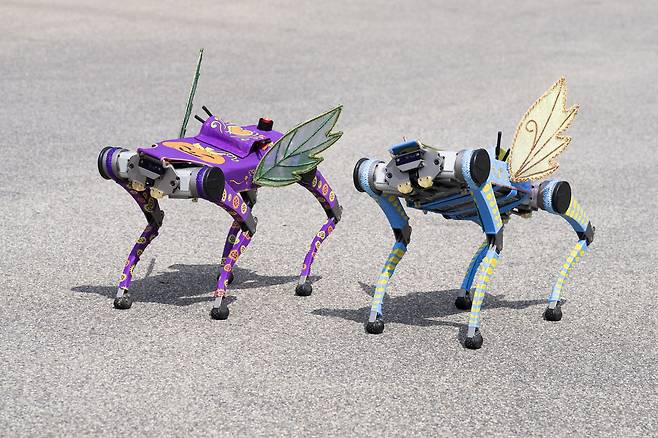 에버랜드 ‘스마일리 펌킨 퍼레이드’에 등장하는 로봇 [에버랜드 제공]