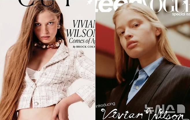 [서울=뉴시스]2일(현지시간) 세계 최고 부자 일론 머스크 테슬라 최고경영자(CEO)의 트랜스젠더 딸이 룸메이트 3명과 함께 살고 있는 사연이 전해졌다. (사진 = 비비안 윌슨 SNS 캡처)